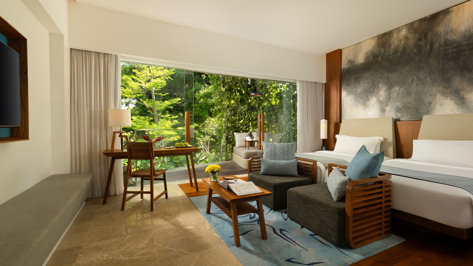 IMPRESSIVE NEST SUITE - 2 DOUBLE BEDS